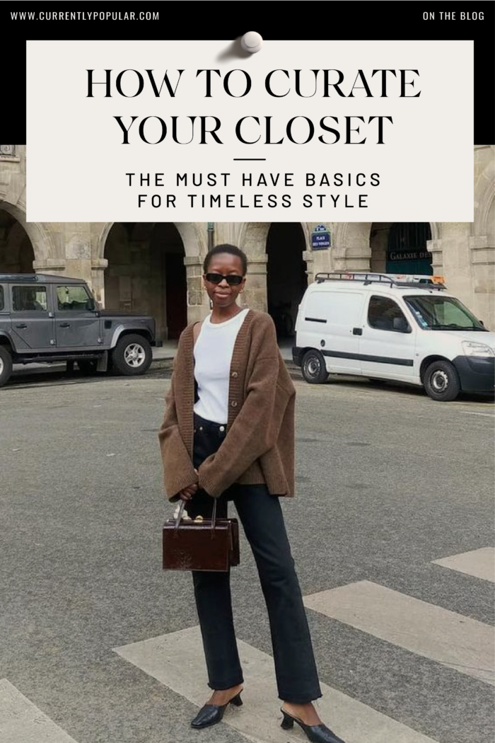 The Ultimate Basics Checklist That Every Wardrobe Needs - Currently Popular